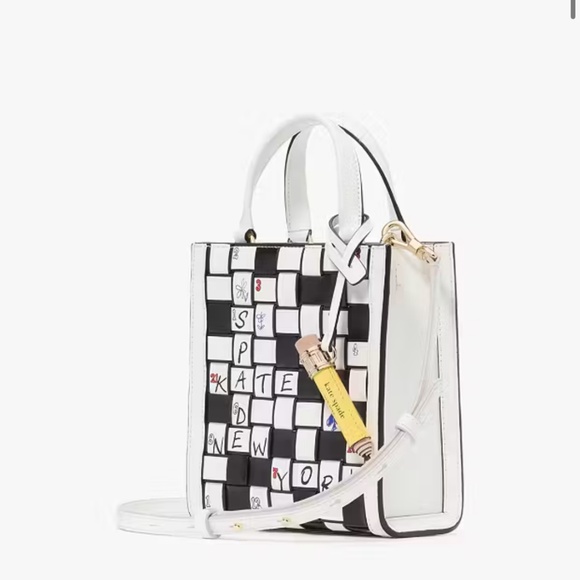 Authentic Kate Spade ♠️ World play Manhattan mini tote bag - Picture 3 of 7